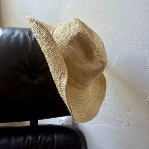 Janessa Leone straw Sasha Hat Large